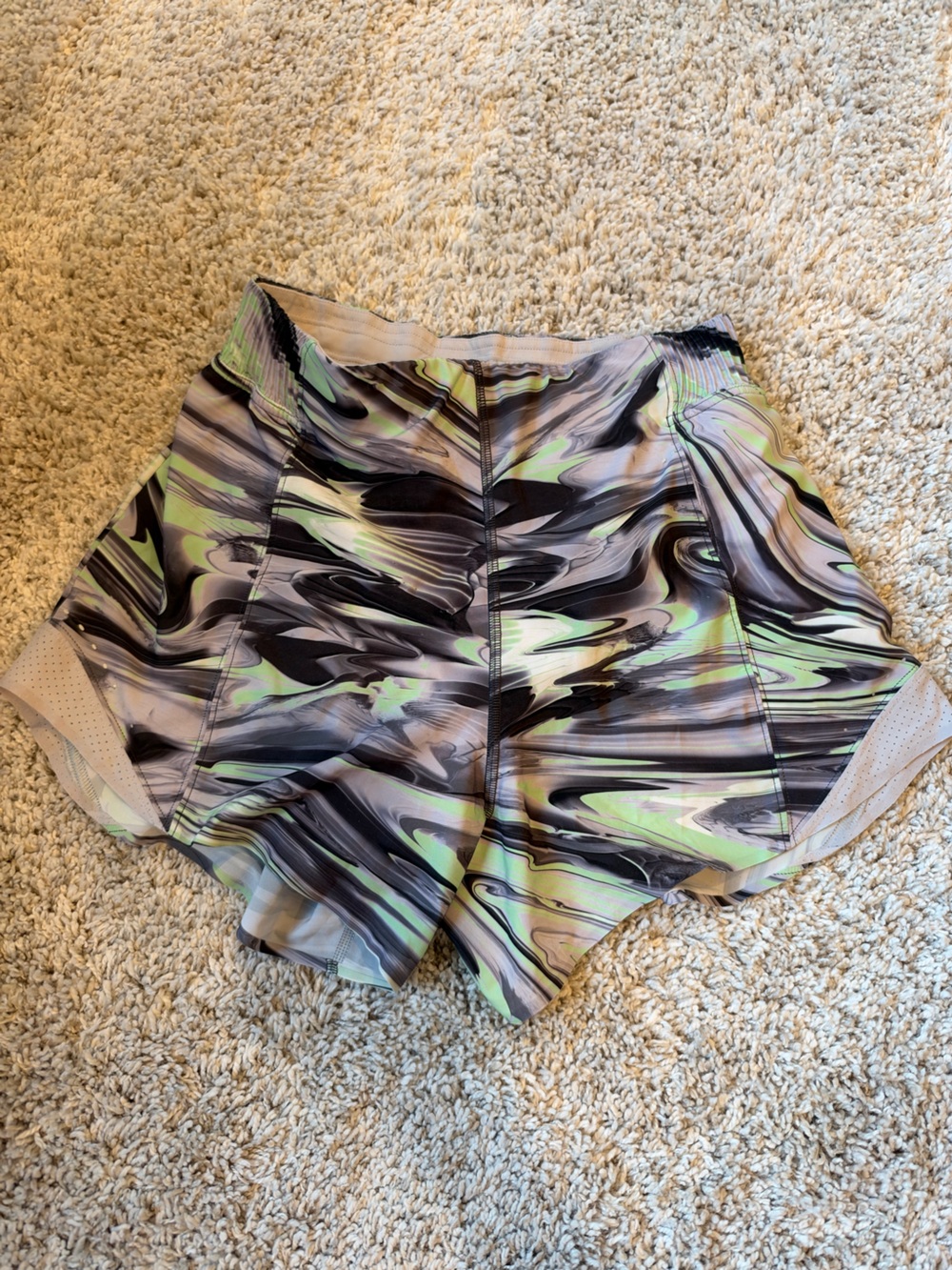 lululemon athletica Marble Swirl Athletic shorts